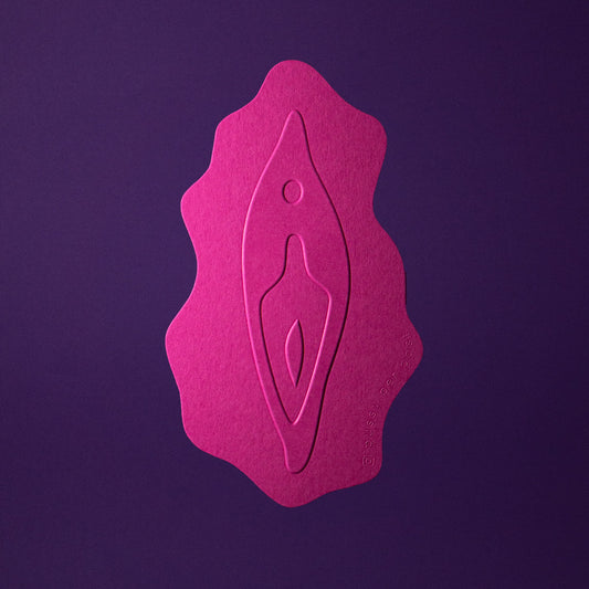 Vulva Statement-Karte | "Mehr amore!"
