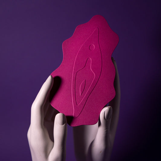 Vulva Statement-Karte | Blanko